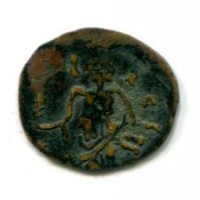 Tetrico I (270-273): imitazione barbarica dell'antoniniano, 0,50g