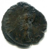Vittorino (269-271 d.C.): antoniniano "PROVIDENTIA AVG" (RIC,V,II#61), gr. 1,46
