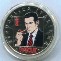 Italia 2023: 5 euro "L' Ispettore Ginko" -Serie Fumetti-