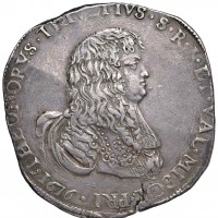 Retegno, Antonio Teodoro Trivulzio (1676-1678): due filippi 1676 (MIR#899/1), grammi  55.31