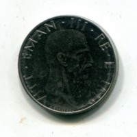 Vittorio Emanuele III (1900-1943): 50 cent. 1939-XVII "Impero" Antimagnetico (Gigante#183)
