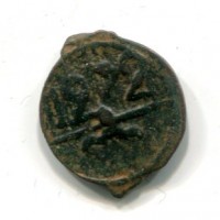 Marocco, Moulay Abd Al-Rahman (1238-1276/1822-1859): falus 1272 (KM#122)