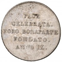 Milano, Repubblica Cisalpina (17979/1802): 30 soldi Anno IX MIR#478), grammi 7.29