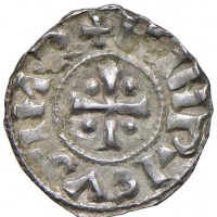 Pavia, Enrico di Baviera (1014-1024): denaro (MIR#834; Brambilla#4), grammi 1.41