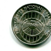 Germania, Rep. Federale (dal 1949): 5 marchi 1973-G "125° Parlamento di Francoforte" (KM#137)