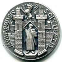 Germania, Monaco: medaglia 1958 "Heinrich Der Loewe", diametro 38,5 mm.