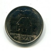 Germania, Rep. Democratica (1949-1990): 5 marchi 1982 "Cottage di Goethe" (KM#85)