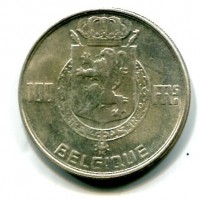 Belgio, Leopoldo III (1934-1950): 100 franchi 1950 (KM#138.1)
