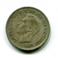 Australia, Giorgio VI (1936-1952): 1 fiorino 1951 (KM#48)