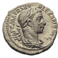 Alessandro Severo (222-235 d.C.): denario VIRTVS AVG" (RIC#182; BMC#278; Cohne#576), grammi 3,07