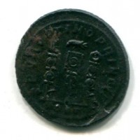 Massimino II Daia (305-313 d.C.): follis "SPQR OPTIMO PRINCIPI" zecca di Ostia 4,20g (RIC VI #95a)