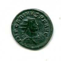 Carino (283-285 d.C.): antoniniano "FELICITAS PVBLICA" 2,96g zecca di Ticinum (Cohen#24)