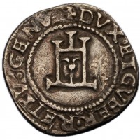 Genova, Dogi Biennali, I fase (1528-2541): cavallotto (MIR#190/1; CNI#95/113; Lunardi#195), grammi 2.76