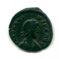 Arcadio (383-408 d.C.): Aes III "VIRTVS EXERCITI" zecca di Eraclea 2,02g (RIC X #57)