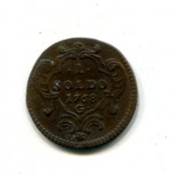 Gorizia, Maria Teresa (1740-1780): 1 soldo 1768-G (MIR#150y)
