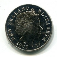 Nuova Zelanda, Elisabetta II (1952-2022): 50 cent. 2003 "Lord of the Rings-Orc-" (KM#245)