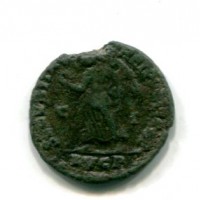 Valente (364-378 d.C.): Aes III "SECVRITAS REIPVBLICAE" zecca di Lugdunum 2,75g (RIC IX #12)
