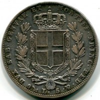 Carlo Alberto (1831-1849): 5 lire 1840-Ge (Gigante#71)
