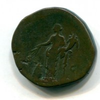 Marco Aurelio (161-180 d.C.): sesterzio "TR P XXIX IMP VIII COS III PP" 21,72g (RIC,III#1154)