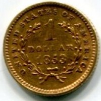Usa: 1 dollari 1853 "Liberty" (KM#83)
