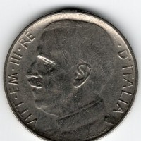 Vittorio Emanuele III (1900-1943): 50 cent. 1924-rigato "Leoni" (Gigante#169)
