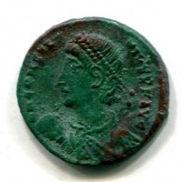 Costanzo II (337-361 d.C.): follis "FEL TEMP REPARATIO" (RIC VIII #58), zecca di Alessandria, gr. 4,56
