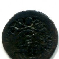 Gubbio, Benedetto XIII (1724-1730): quattrino (Muntoni#53)
