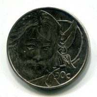 Nuova Zelanda, Elisabetta II (1952-2022): 50 cent. 2003 della serie: "Lord of the Rings- Aragorn-"