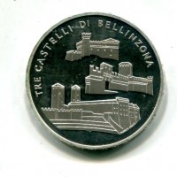 Svizzera, Confederazione: 20 franchi 2004 "Bellinzona"
