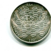Portogallo, Repubblica (dal 1910): 1000 escudos 1997