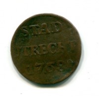 Olanda, Utrecht: 1 durt 1768 (KM#91)