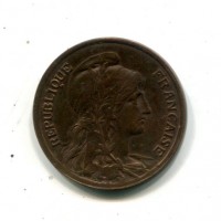Francia, Terza Repubblica (1871-1940): 10 centesimi 1916* "Dupuis" (Gadoury#277)
