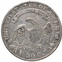 USA: 1/2 dollaro 1831 "Capped Bust"