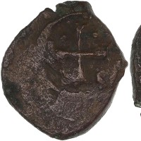 Massenzio (306-312 d.C.): follis "CONSERV VRB SVAE" zecca di Roma (RIC,VI#210)