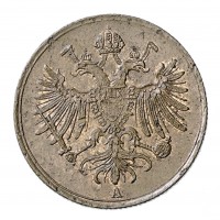 Milano, Francesco Giuseppe (1848-1866): 1 soldo 1862-A, coniato a Vienna per il Lombardo-Veneto (Gigante#43), conservazione eccezionale
