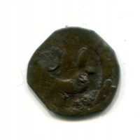 Napoli, Giovanna la Pazza (1516-1519): 1/2 sestino (MIR#123)