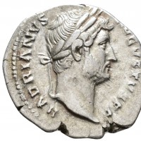 Adriano (117-138 d.C.): denario "COS III" (RIC,II#3059), grammi 3.36, 19 mm