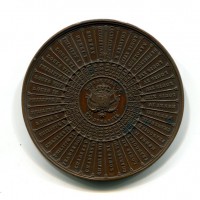 Napoleone III (1852-1870): medaglia "Chronologie Des Roisde De France-Terza Dinastia"