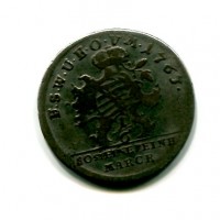 Germania, Saxe-Weimar-Eisenach, Anna Amalia (1738-1775): 1/6 tallero 1763-FS (KM#121)