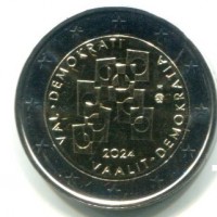 Finlandia 2024: 2 euro "Elezioni"
