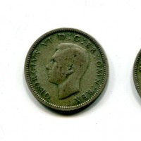 Gran Bretagna, Giorgio VI (1936-1952): 6 pence 1939 (Spink#4084)
