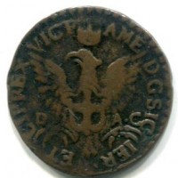 Palermo, Vittorio Amedeo II (1713-1718): 1 grano 1715-CP (Spahr#19 var)(MIR#-)
