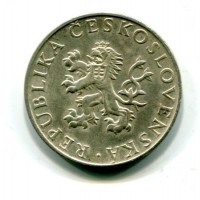 Cecoslovacchia, Repubblica Popolare (1948-1960): 10 korun 1955 (KM#42)