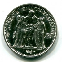 Francia, Quinta Repubblica (dal 1959): 10 franchi 1972 (Gadoury#814)