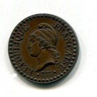 Francia, Seconda Repubblica (1848-1852): 1 centesimo 1849-A (Gadoury#84)
