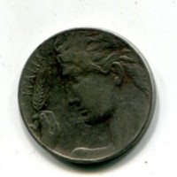 Vittorio Emanuele III (1900-1943): 20 cent. 1919 "Libertà librata" (Gigante#200)
