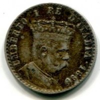 Colonia Eritrea, Umberto I (1890-1896): 50 cent. 1890 (MIR,623#1113a)
