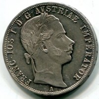 Austria, Francesco Giuseppe (1848-1916): 1 fiorino 1860 (KM#2219), gr. 12,37
