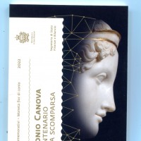 San Marino 2022: 2 euro commemorativi "Bicentenario della Scomparsa di Antonio Canova"
