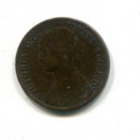 Gran Bretagna, Vittoria (1837-1901): farthing 1868 (Spink#3958)
